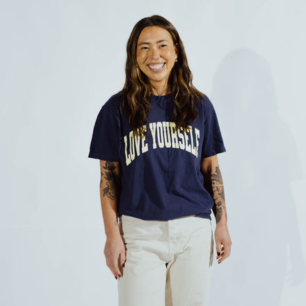 Navy Blue LY T-Shirt