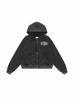 Acid Black LY Zip-Up Hoodie