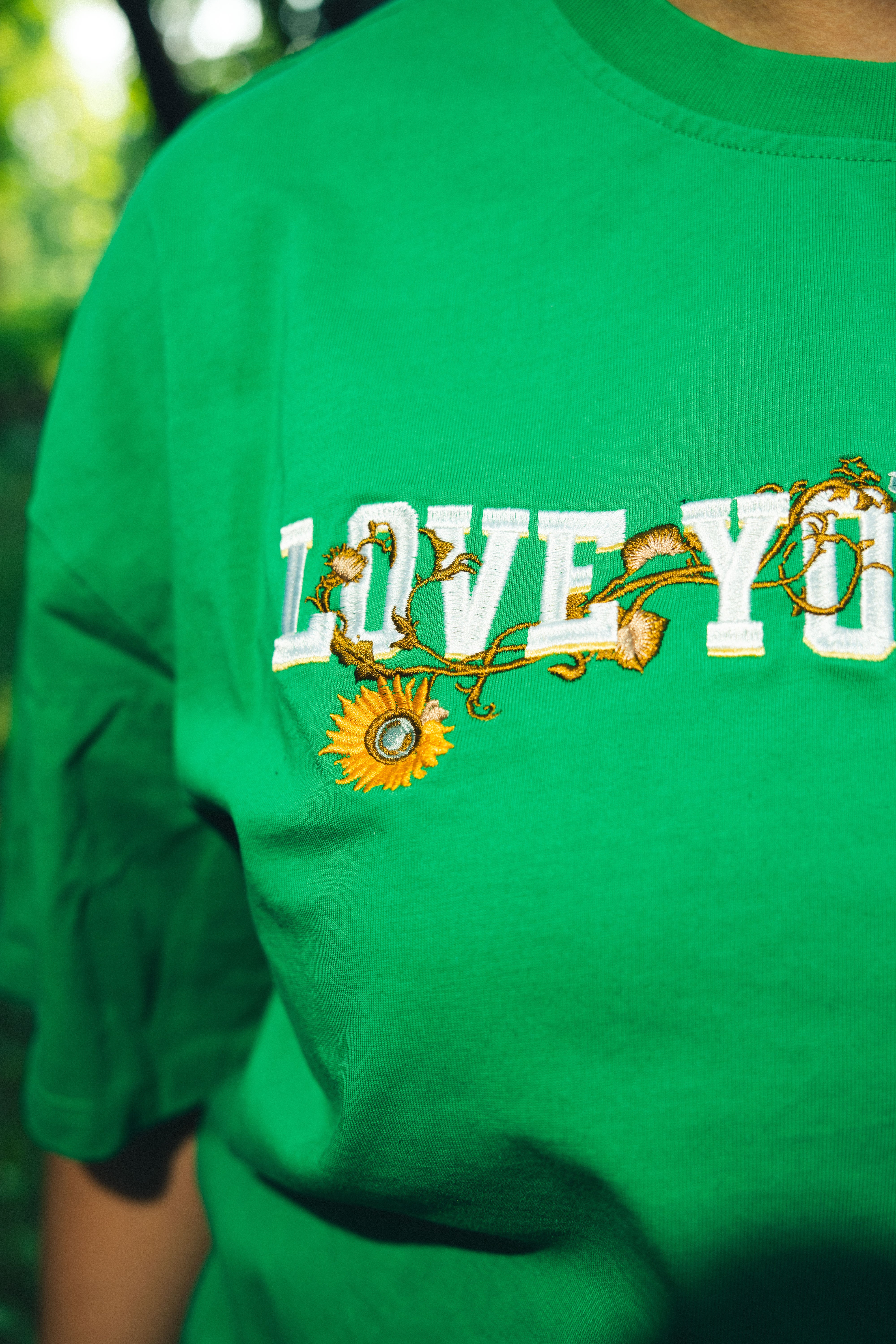Green LY Sunflower Tee