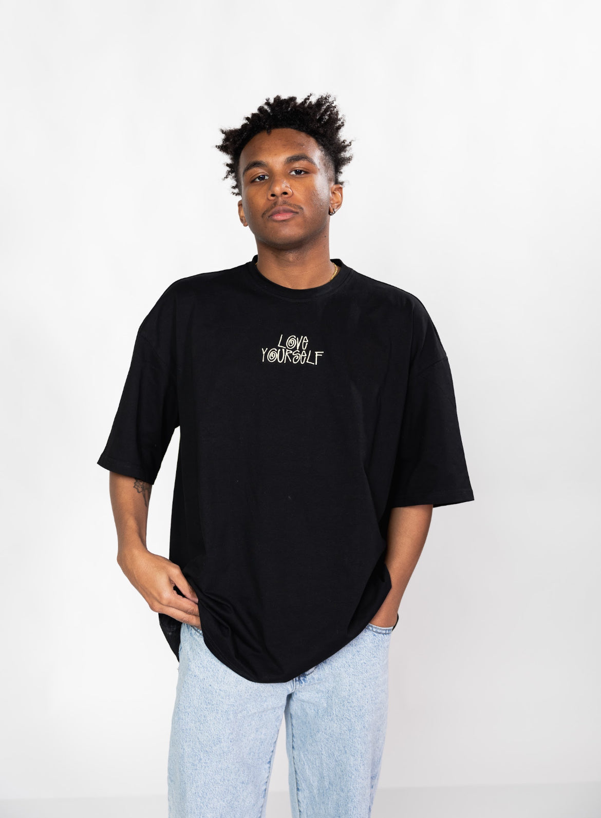 Black LY Weird Tee